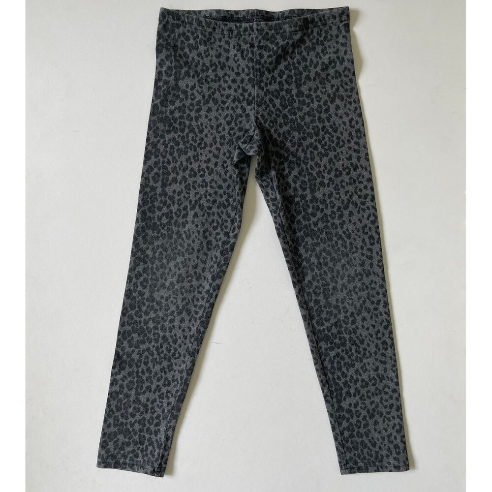 Old Navy animal print leggings, girls size 8